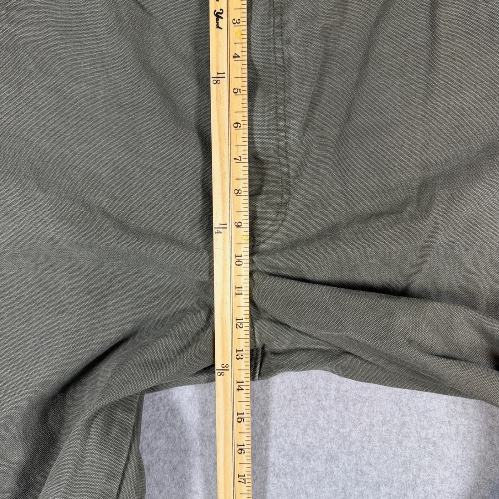 Dickies Carpenter Pants Mens 44x30 Olive Green Relaxed Canvas Utility Gorpcore - Picture 9 of 11